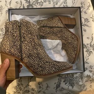 Leopard Print Booties